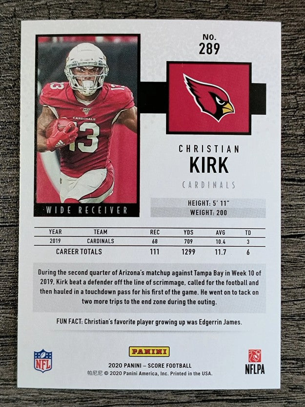 2020 Score #289 Christian Kirk