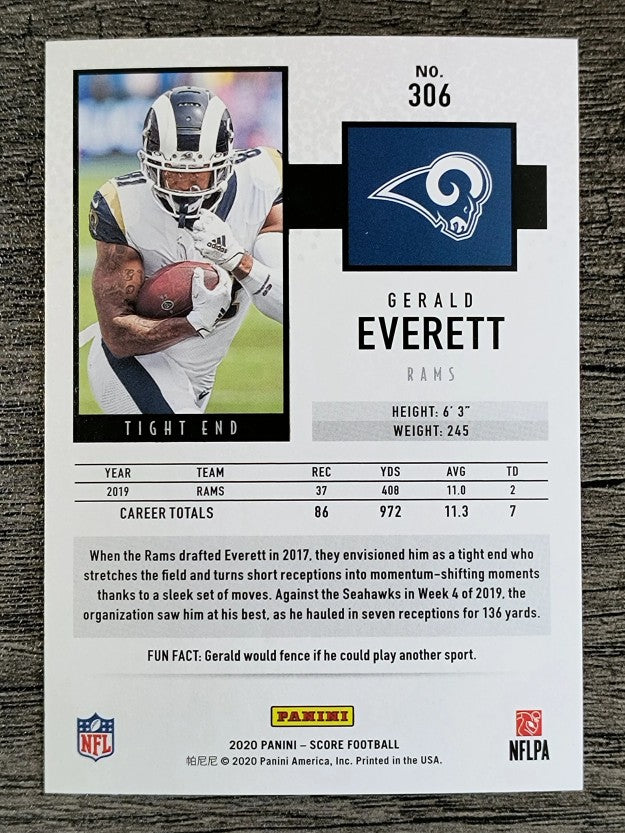 2020 Score #306 Gerald Everett