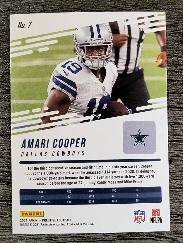 2021 Prestige #7 Amari Cooper