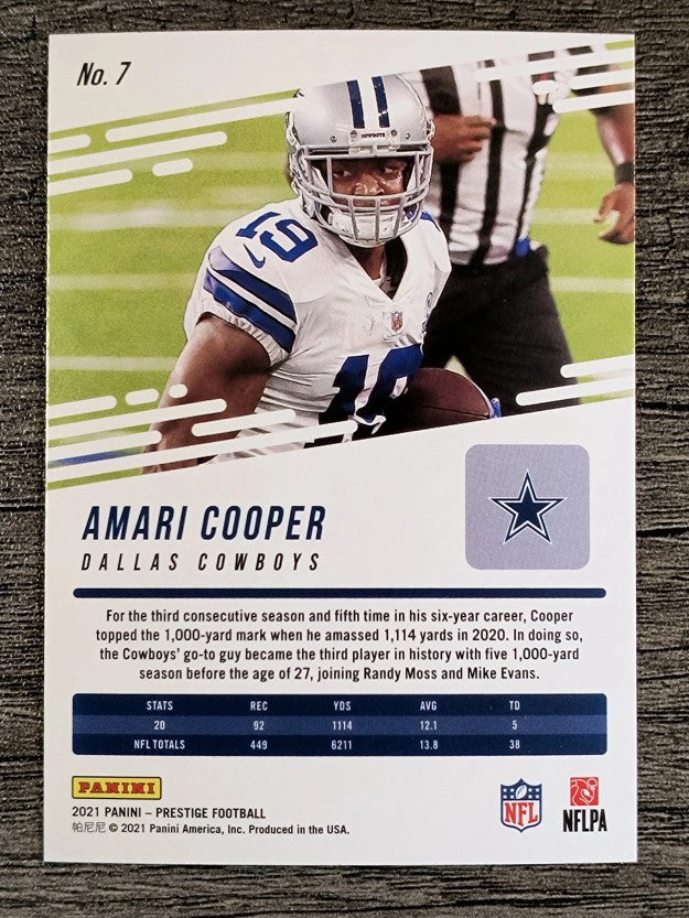2021 Prestige #7 Amari Cooper