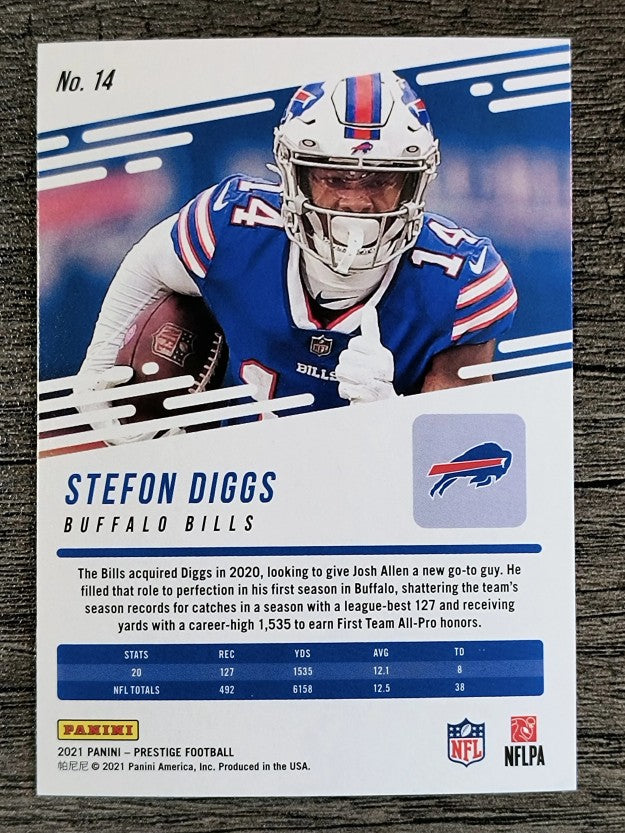 2021 Prestige #14 Stefon Diggs