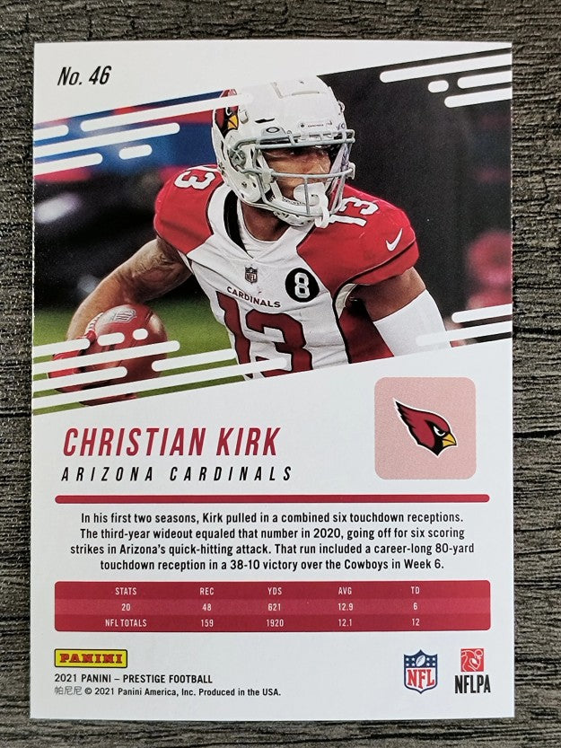 2021 Prestige #46 Christian Kirk