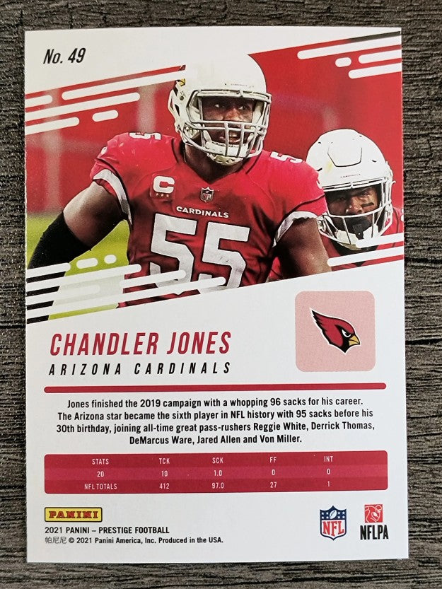 2021 Prestige #49 Chandler Jones