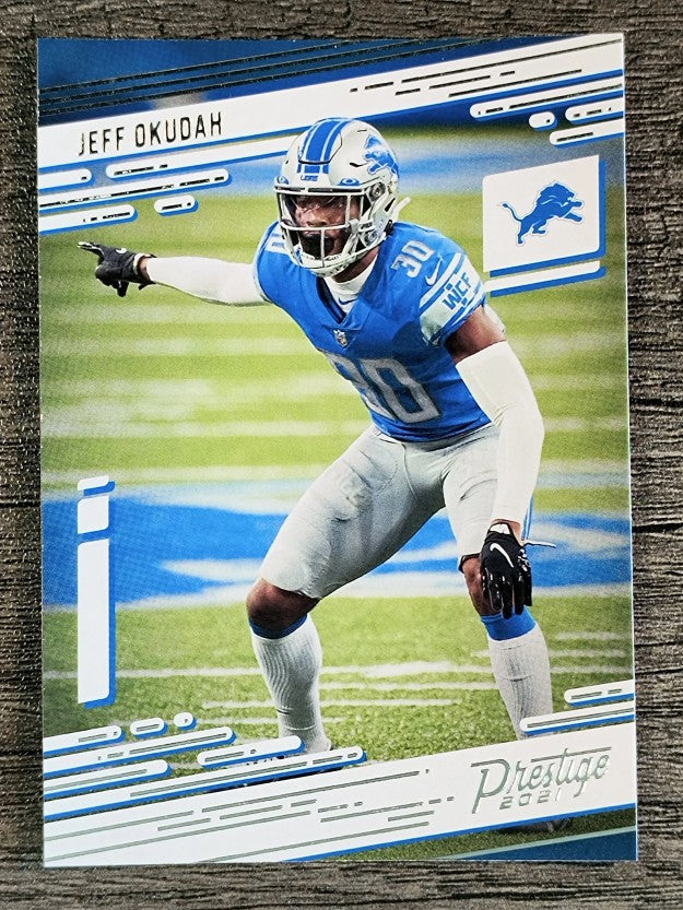 2021 Prestige #56 Jeff Okudah