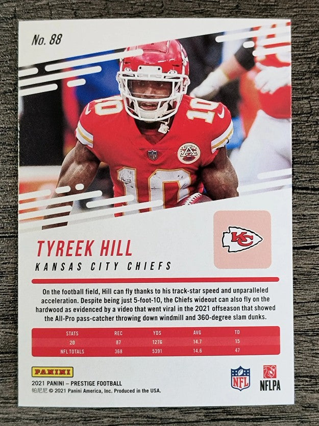 2021 Prestige #88 Tyreek Hill
