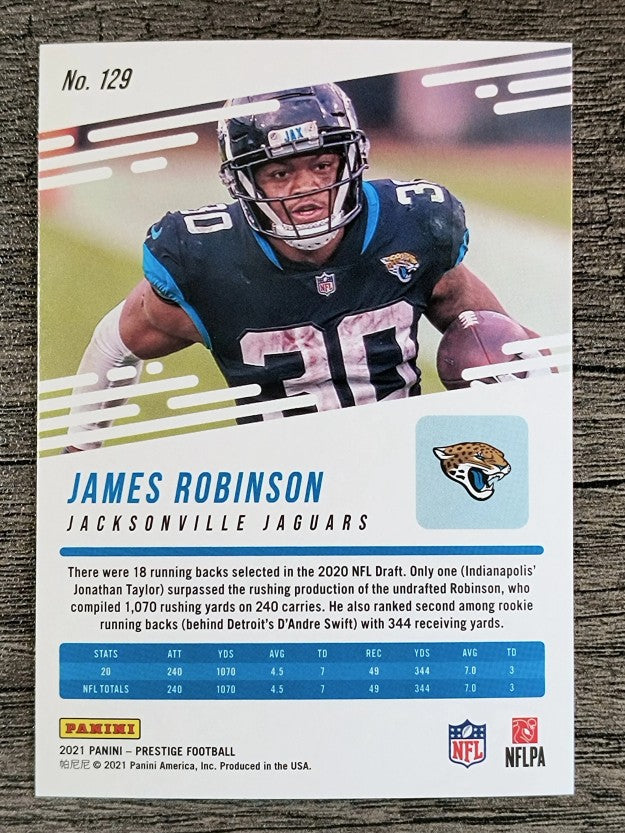 2021 Prestige #129 James Robinson
