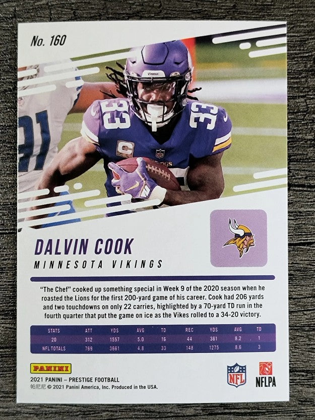 2021 Prestige #160 Dalvin Cook