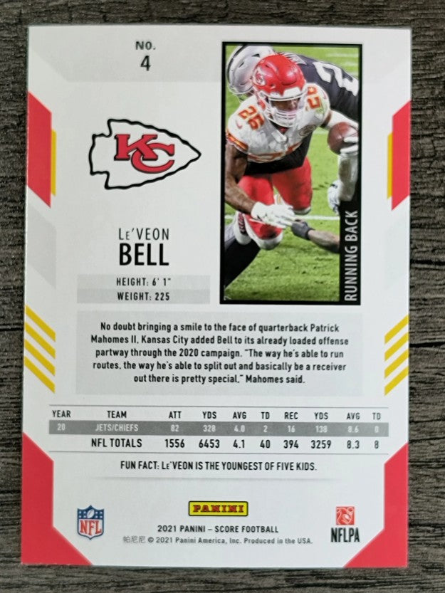 2021 Score #4 Le'Veon Bell