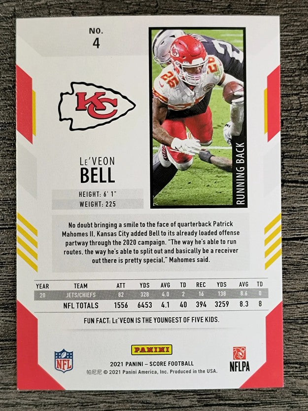 2021 Score #4 Le'Veon Bell
