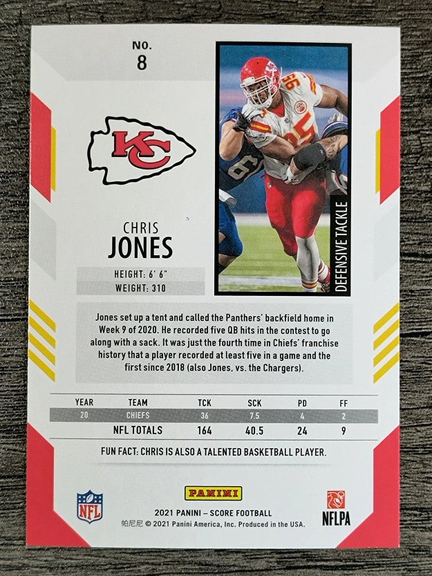 2021 Score #8 Chris Jones
