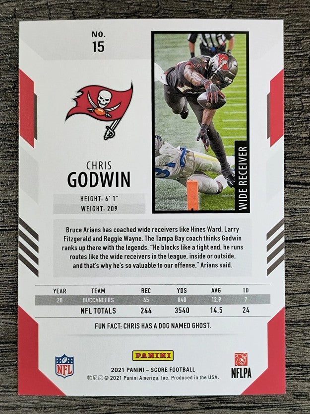 2021 Score #15 Chris Godwin