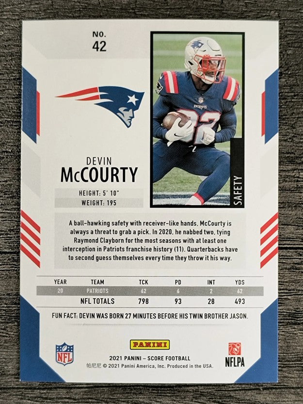 2021 Score #42 Devin McCourty