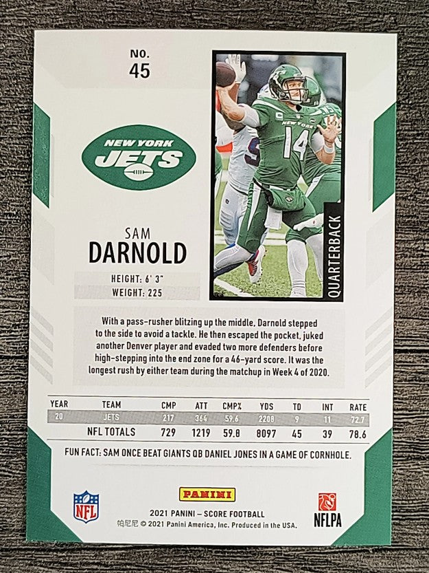 2021 Score #45 Sam Darnold
