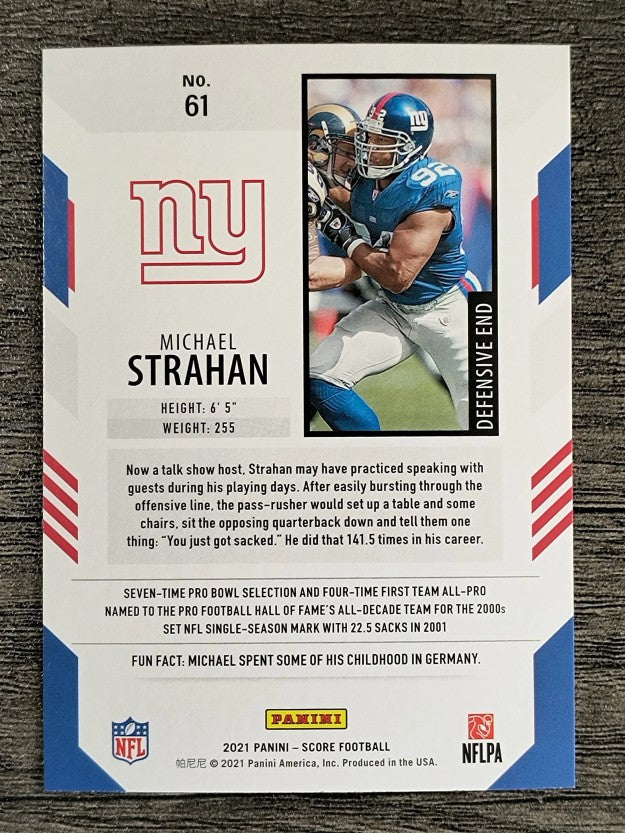 2021 Score #61 Michael Strahan