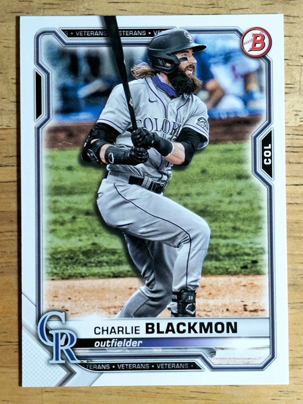 2021 Bowman #4 Charlie Blackmon
