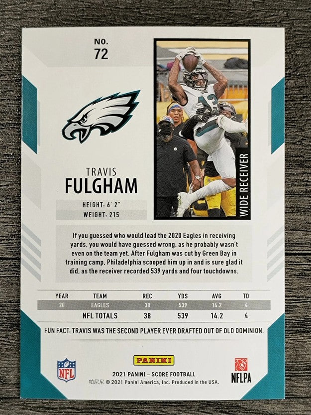 2021 Score #72 Travis Fulgham