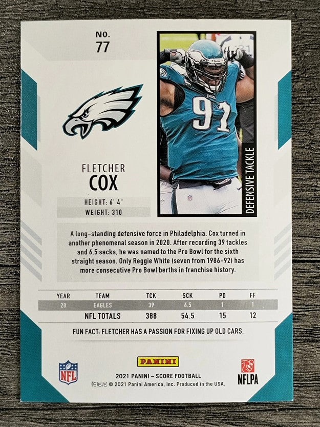 2021 Score #77 Fletcher Cox