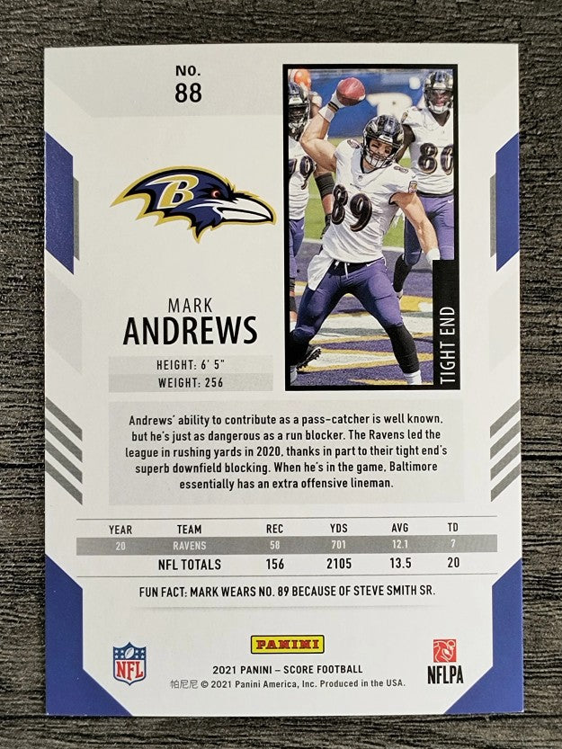 2021 Score #88 Mark Andrews
