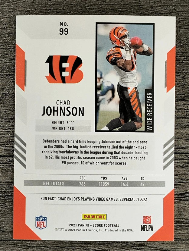 2021 Score #99 Chad Johnson
