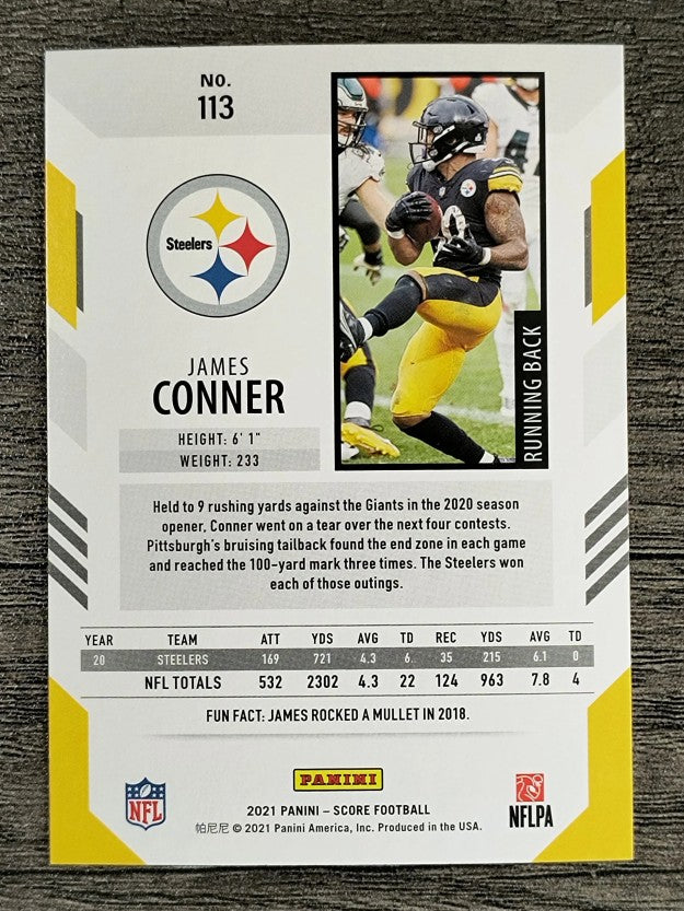 2021 Score #113 James Conner