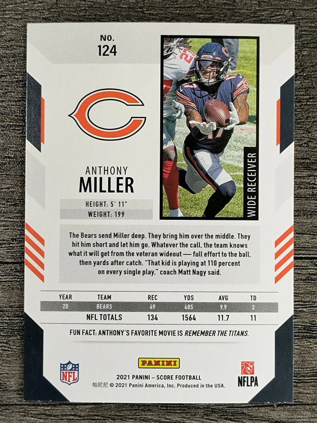 2021 Score #124 Anthony Miller