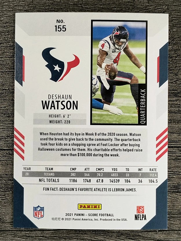 2021 Score #155 Deshaun Watson