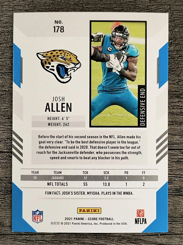 2021 Score #178 Josh Allen