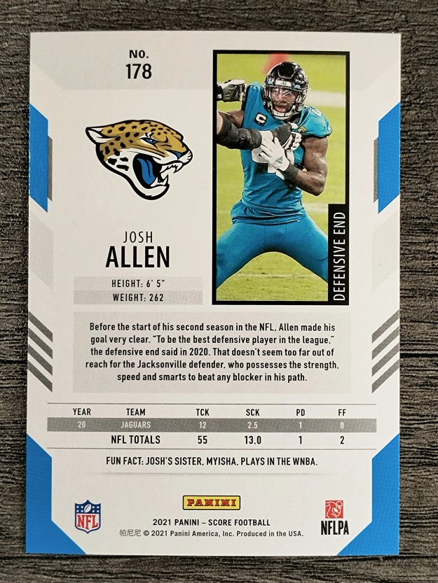 2021 Score #178 Josh Allen
