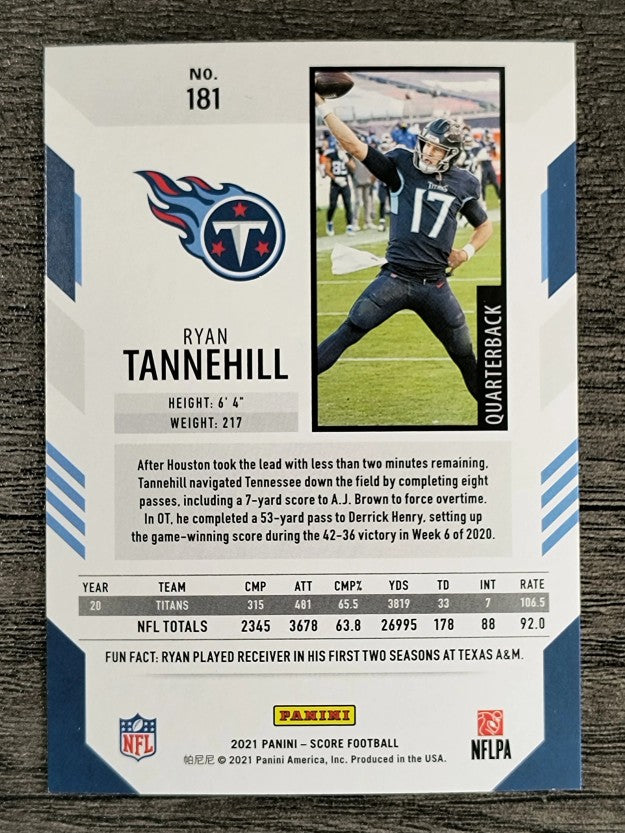 2021 Score #181 Ryan Tannehill