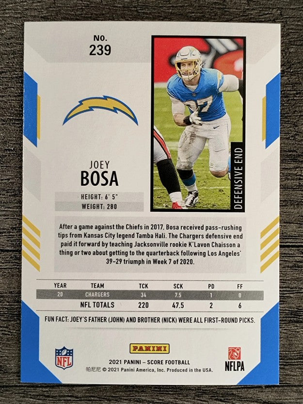 2021 Score #239 Joey Bosa