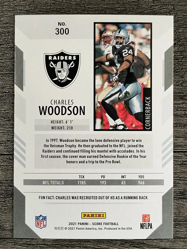 2021 Score #300 Charles Woodson