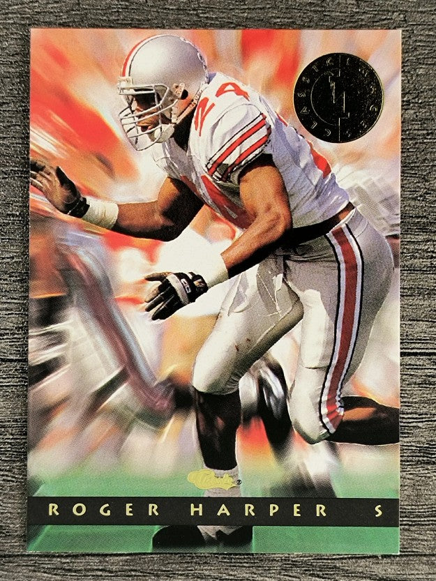 1993-94 Images Four Sport #45 Roger Harper
