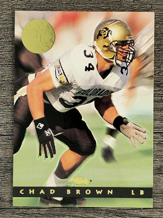 1993-94 Images Four Sport #78 Chad Brown
