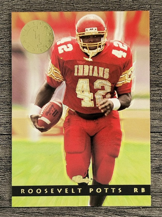 1993-94 Images Four Sport #95 Roosevelt Potts