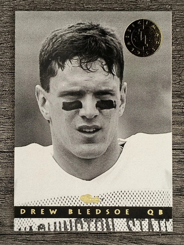 1993-94 Images Four Sport #129 Drew Bledsoe B/W