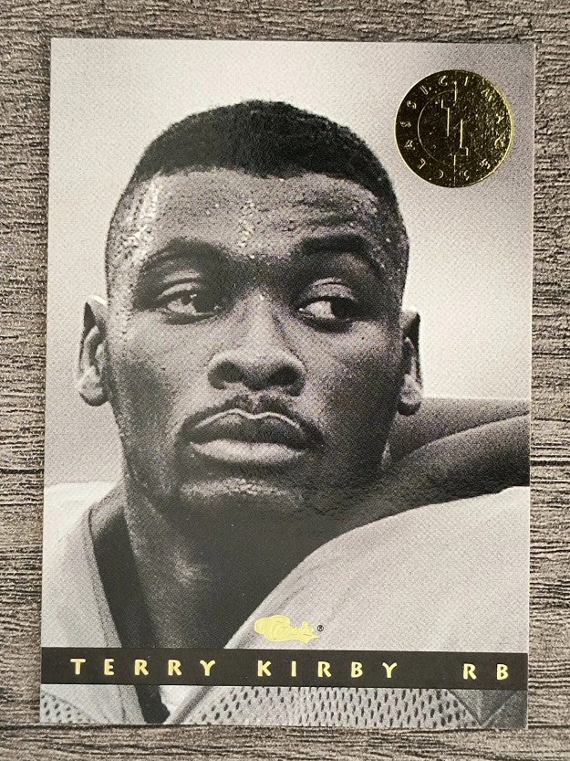 1993-94 Images Four Sport #140 Terry Kirby B/W