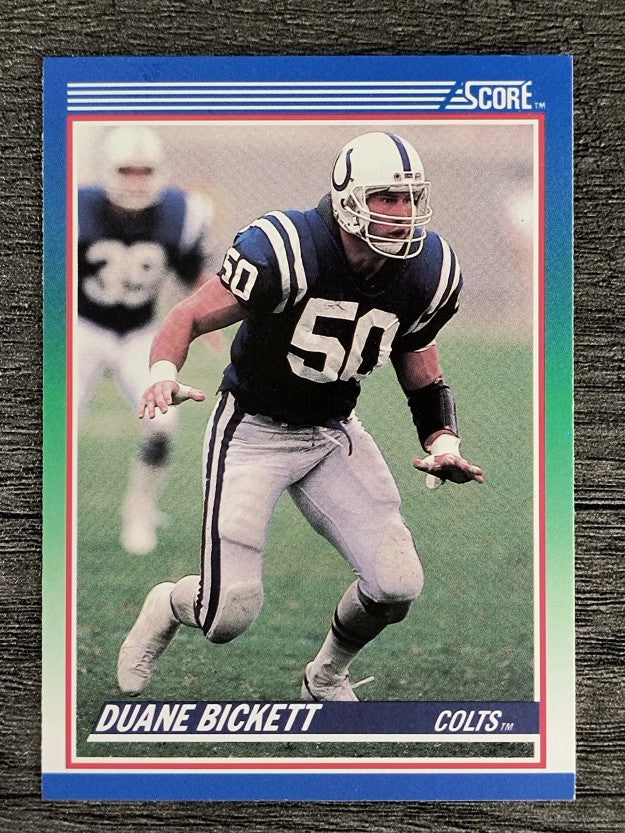1990 Score #23 Duane Bickett