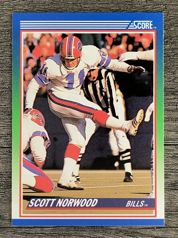 1990 Score #63 Scott Norwood