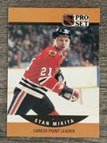 1990-91 Pro Set #655 Stan Mikita CPL