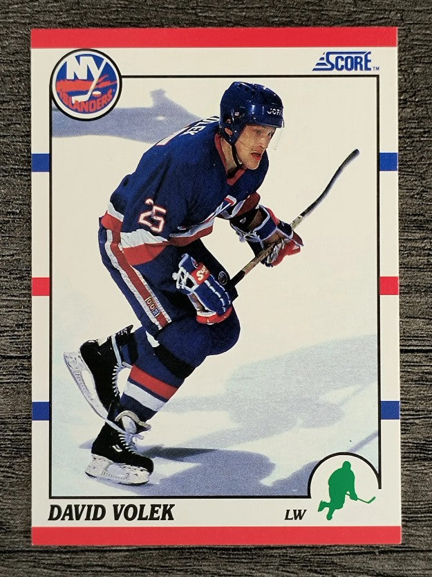 1990-91 Score #12 David Volek