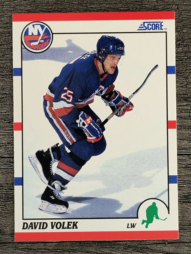 1990-91 Score #12 David Volek