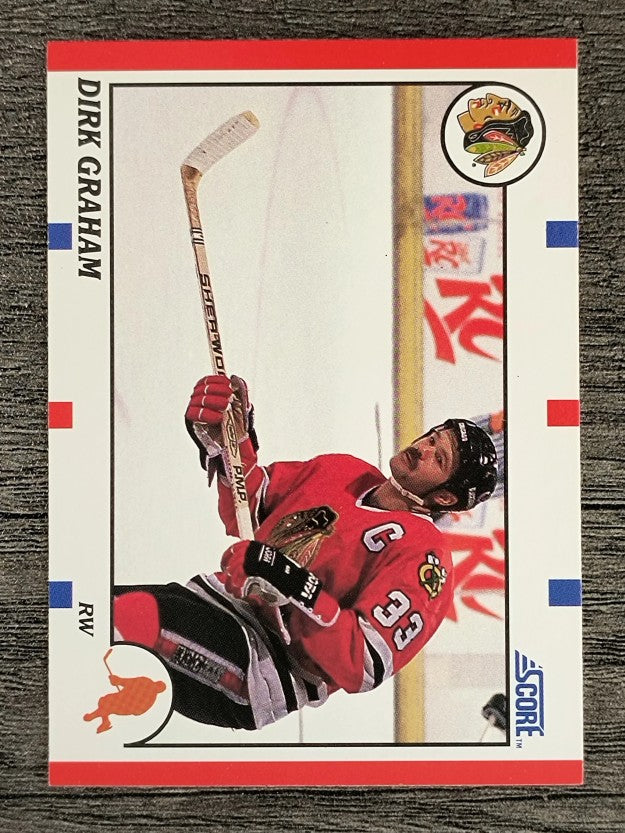 1990-91 Score #17 Dirk Graham