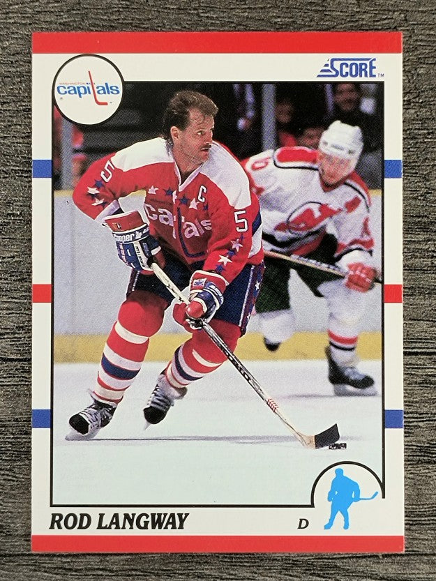 1990-91 Score #20 Rod Langway