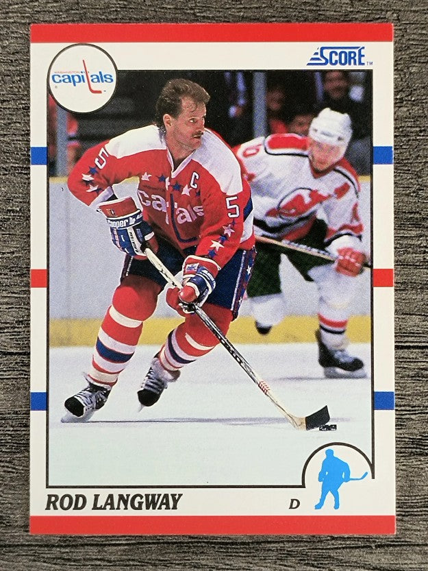 1990-91 Score #20 Rod Langway