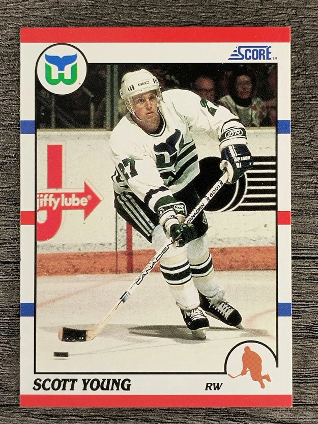 1990-91 Score #21 Scott Young