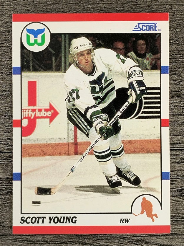 1990-91 Score #21 Scott Young