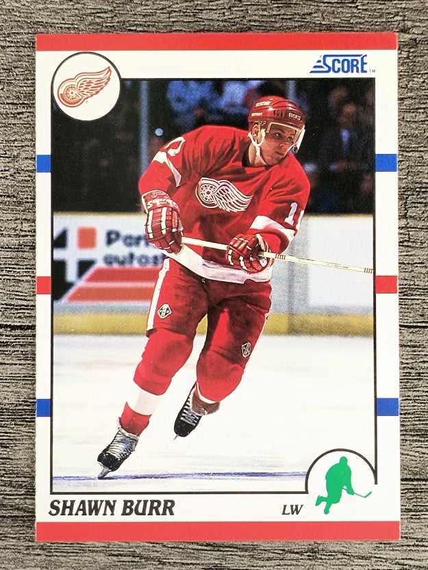 1990-91 Score #49 Shawn Burr