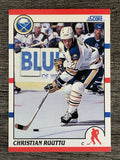 1990-91 Score #77 Christian Ruuttu