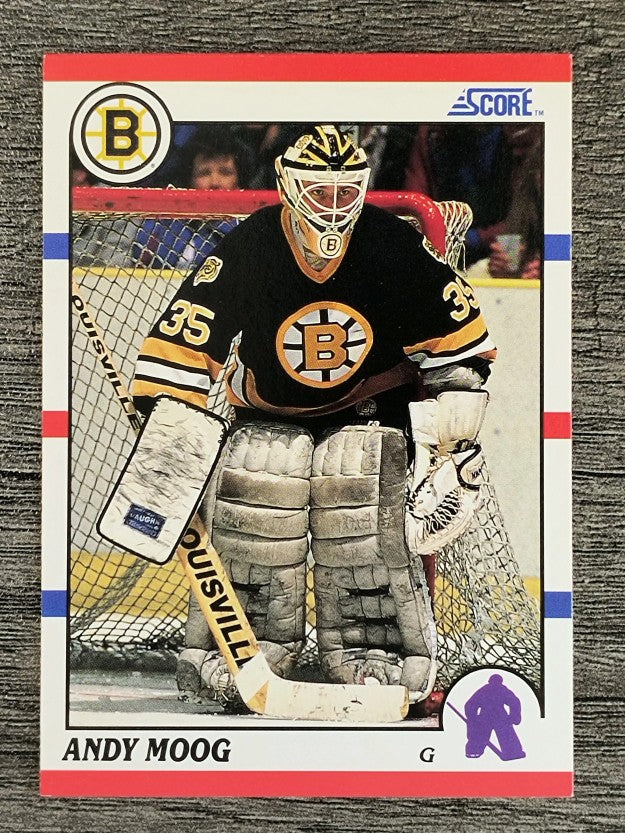 1990-91 Score #140 Andy Moog