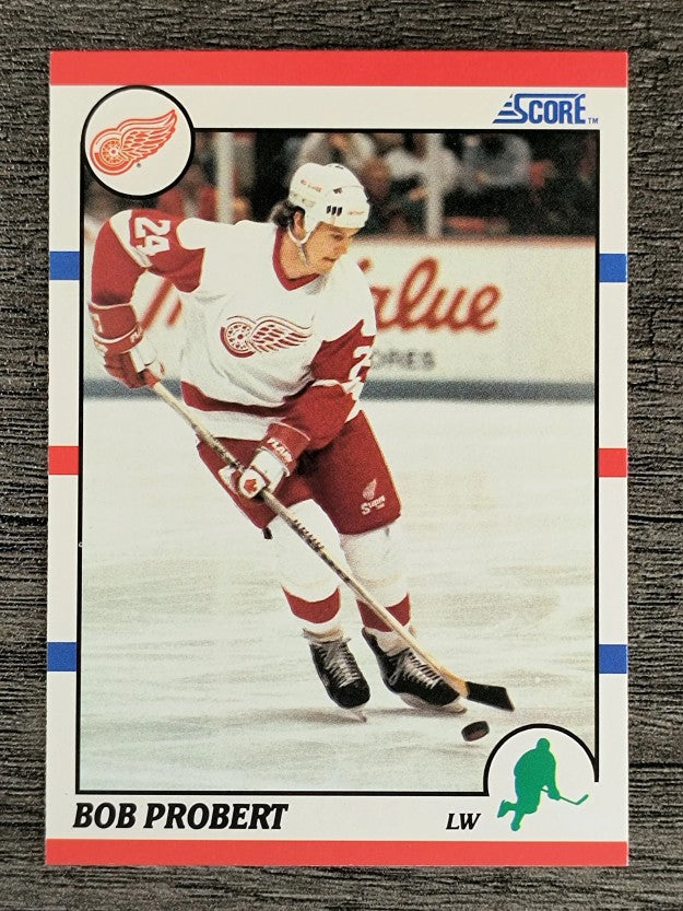 1990-91 Score #143 Bob Probert